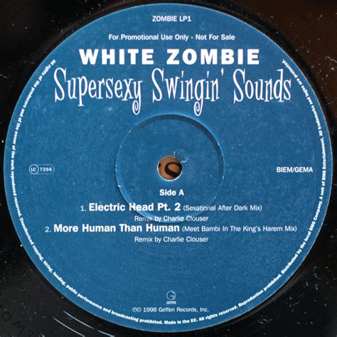 White Zombie – Supersexy Swingin Sounds (1996, CD)